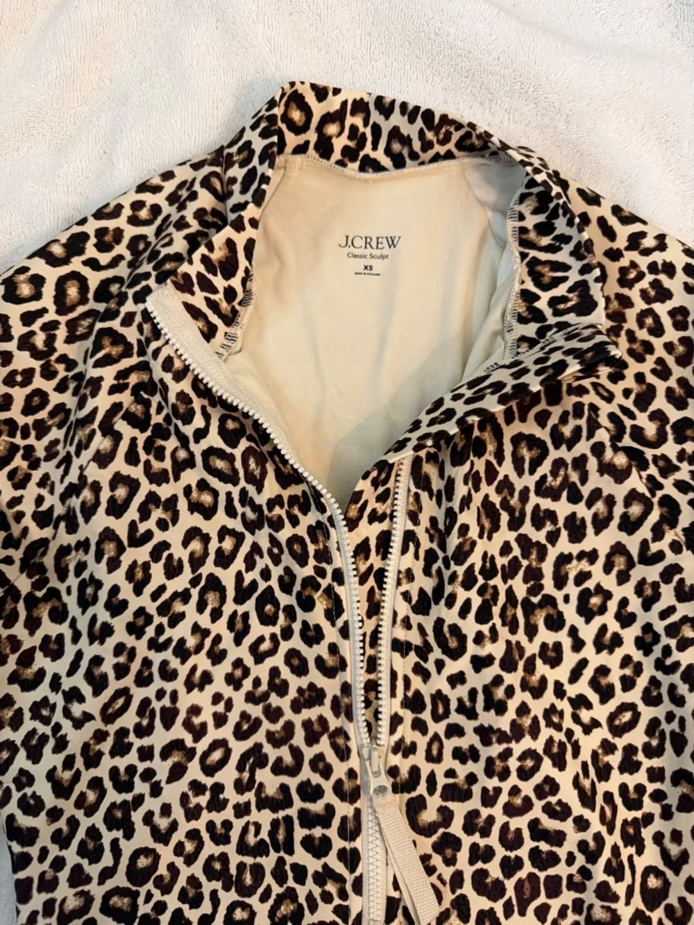 J.Crew Classic Sculpt Rash Guard, size XS